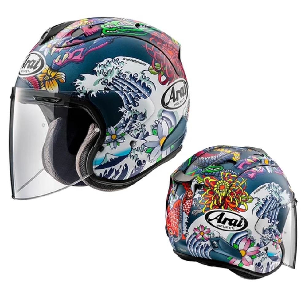 Arai Vz Ram - Oriental 3 Blue