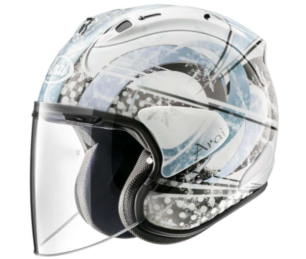 arai vz ram snow dome blue